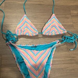 Triangl Swimwear Multicolor Bikini Set